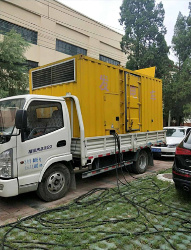 三台发电车出租-柴油发电机组排烟系统设计要求及其考虑因素
