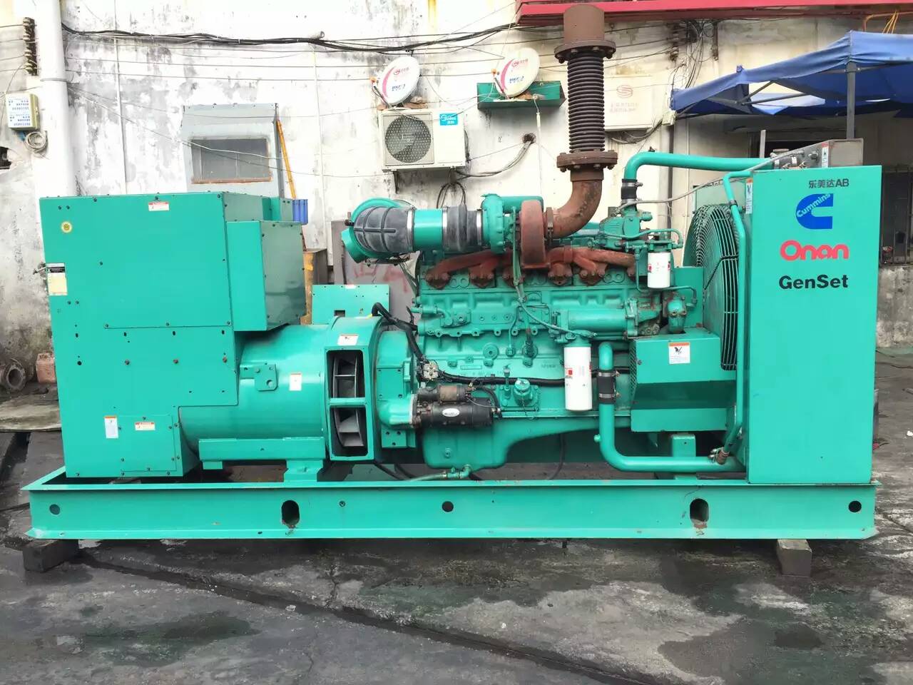 三台租赁发电机-柴油发电机不正常冒烟的原因